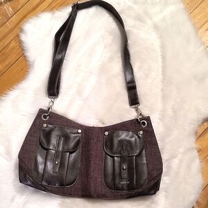 Matt & Nat Brown Vegan Leather Shoulder Bag